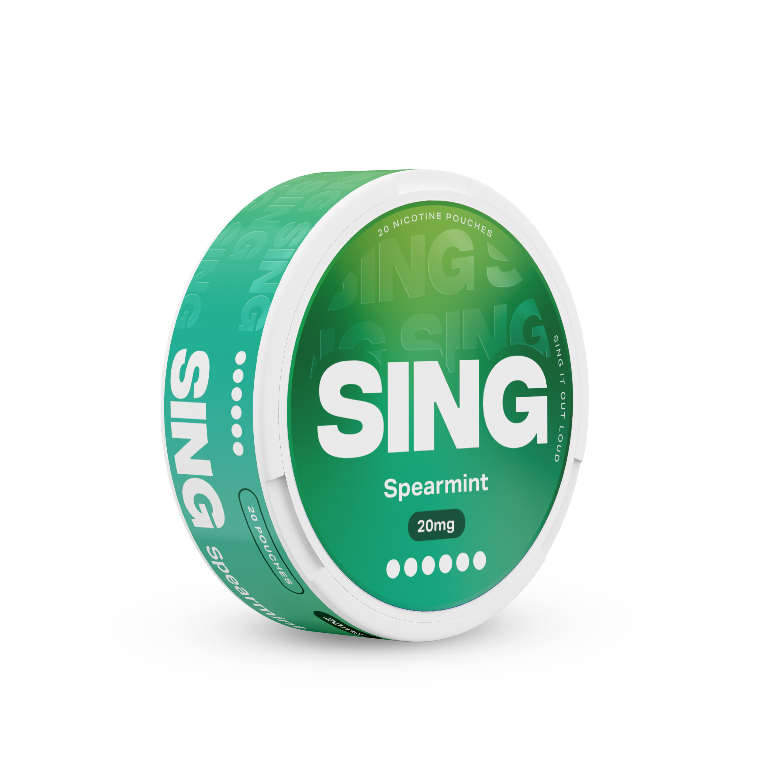SING Spearmint — 20mg, image 3